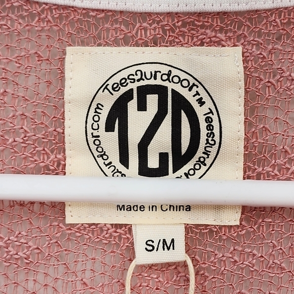 Tees 2 Ur Door Women's Lucy Lightweight Cardigan -S/M - Picture 3 of 6